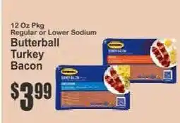 Key Food Butterball Turkey Bacon offer