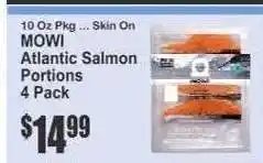Key Food MOWI Atlantic Salmon Portions 4 Pack offer