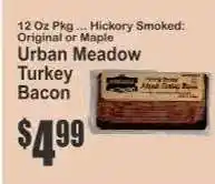 Key Food Urban Meadow Turkey Bacon offer