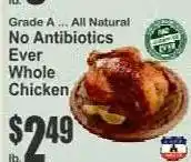 Key Food Whole Chicken offer