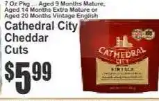 Key Food Cathedral City Cheddar Cuts offer