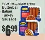 Key Food Butterball Italian Turkey Sausage offer