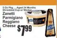 Key Food Zanetti Parmigiano Reggiano Cheese offer