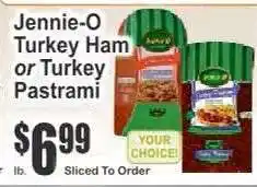 Key Food Jennie-O Turkey Ham or Turkey Pastrami offer