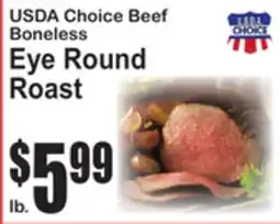 SuperFresh USDA Choice Beef Boneless Eye Round Roast offer