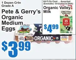 SuperFresh Pete & Gerry's Organic Medium Eggs offer