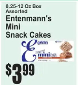 SuperFresh Entenmann's Mini Snack Cakes offer