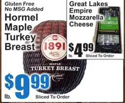 SuperFresh Hormel Maple Turkey Breast offer