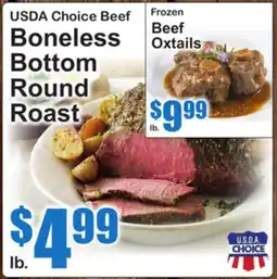SuperFresh USDA Choice Beef Boneless Bottom Round Roast offer