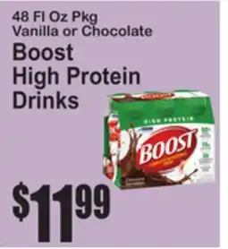 SuperFresh Boost High Protein Drinks offer