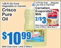 SuperFresh Crisco Pure Oil offer