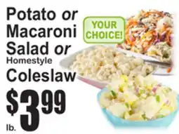 SuperFresh Potato or Macaroni Salad or Homestyle Coleslaw offer