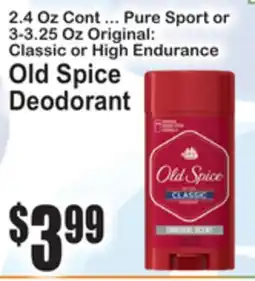 SuperFresh Old Spice Deodorant offer