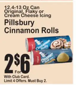 SuperFresh Pillsbury Cinnamon Rolls offer