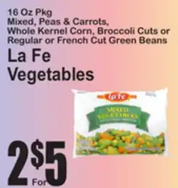 SuperFresh La Fe Vegetables offer