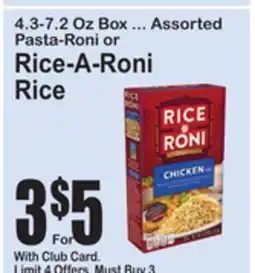 SuperFresh 4.3-7.2 Oz Box ... Assorted Pasta-Roni or Rice-A-Roni Rice offer