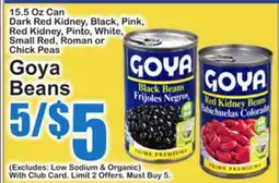 SuperFresh Goya Beans offer