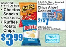 SuperFresh • Cheetos Snacks • Ruffles Potato Chips offer