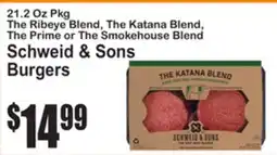 SuperFresh Schweid & Sons Burgers offer