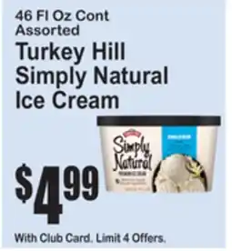 SuperFresh Turkey Hill Simply Natural Ice Cream offer