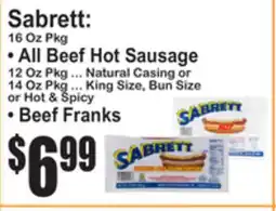 SuperFresh Sabrett: offer