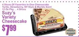 SuperFresh Suzy's Variety Cheesecake offer