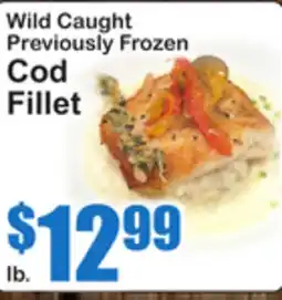 SuperFresh Wild Caught Previously Frozen Cod Fillet offer