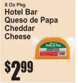 SuperFresh Hotel Bar Queso de Papa Cheddar Cheese offer