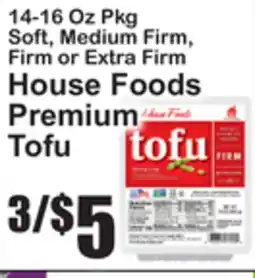 SuperFresh House Foods Premium Tofu offer