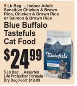 SuperFresh Blue Buffalo Tastefuls Cat Food offer