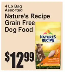 SuperFresh Nature's Recipe Grain Free Dog Food offer