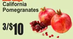 SuperFresh California Pomegranates offer