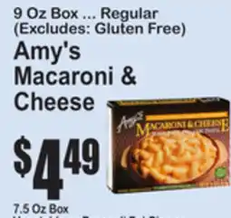 SuperFresh Amy's Macaroni & Cheese offer