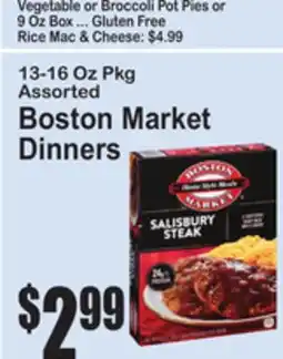 SuperFresh Boston Market Dinners offer