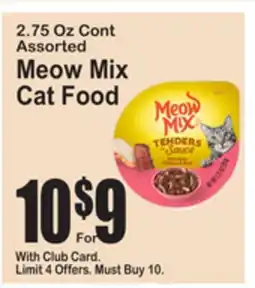 SuperFresh Meow Mix Cat Food offer