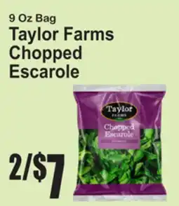 SuperFresh Taylor Farms Chopped Escarole offer
