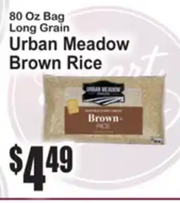 SuperFresh 80 Oz Bag Long Grain Urban Meadow Brown Rice offer