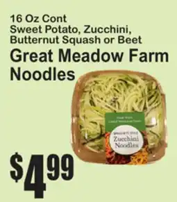 SuperFresh Great Meadow Farm Noodles offer