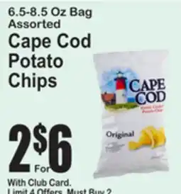 SuperFresh Cape Cod Potato Chips offer