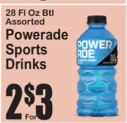 SuperFresh Powerade Sports Drinks offer