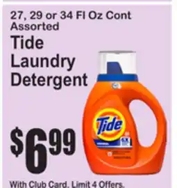 SuperFresh Tide Laundry Detergent offer