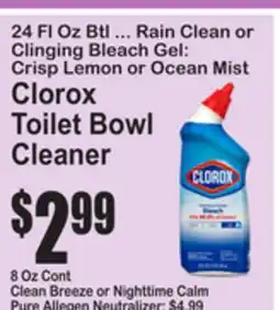 SuperFresh Clorox Toilet Bowl Cleaner offer