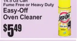 SuperFresh Fume Free or Heavy Duty Easy-Off Oven Cleaner offer