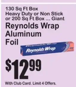 SuperFresh Reynolds Wrap Aluminum Foil offer