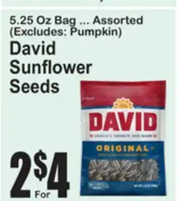 SuperFresh David Sunflower Seeds offer