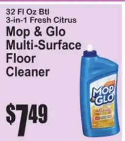 SuperFresh Mop & Glo Multi-Surface Floor Cleaner offer