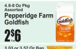 SuperFresh Pepperidge Farm Goldfish offer