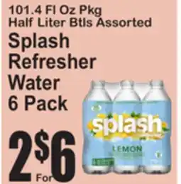 SuperFresh Splash Refresher Water offer
