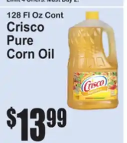 SuperFresh 128 Fl Oz Cont Crisco Pure Corn Oil offer