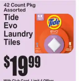 SuperFresh Tide Evo Laundry Tiles offer